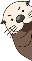 隠れラッコ