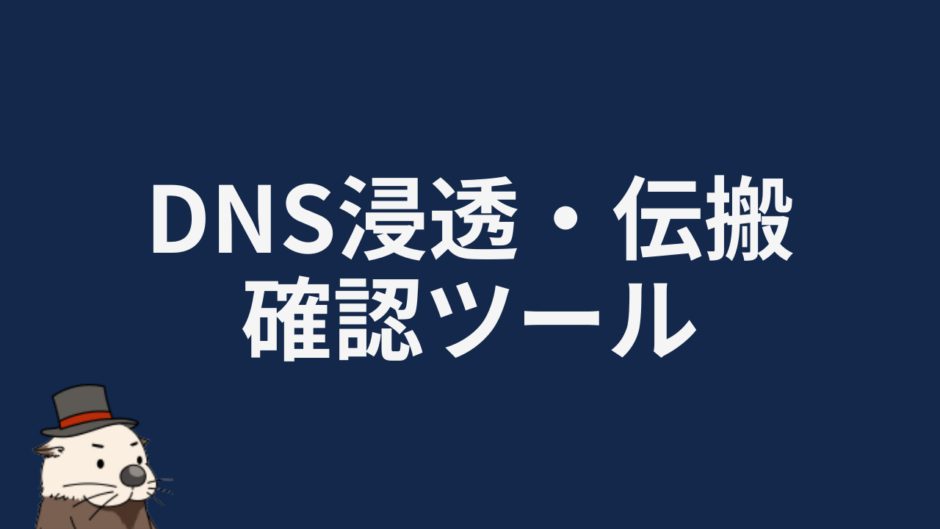 DNS浸透・伝搬確認ツール