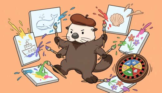イラストお題ルーレットツール