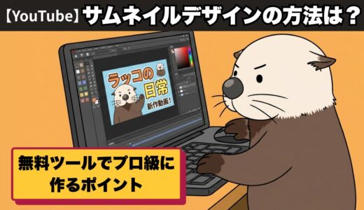 YouTubeサムネイルデザインの方法は？無料ツールでプロ級に作るポイントを解説