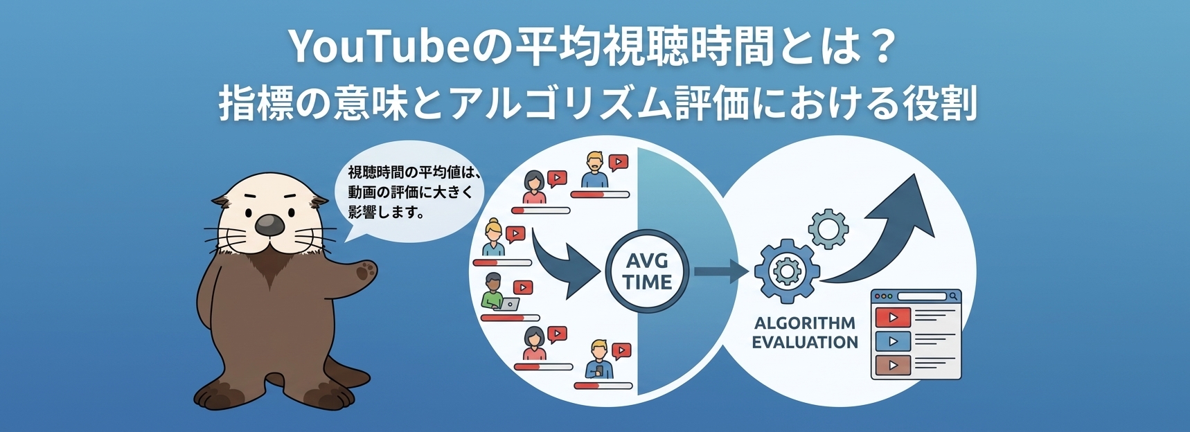 YouTubeの平均視聴時間とは