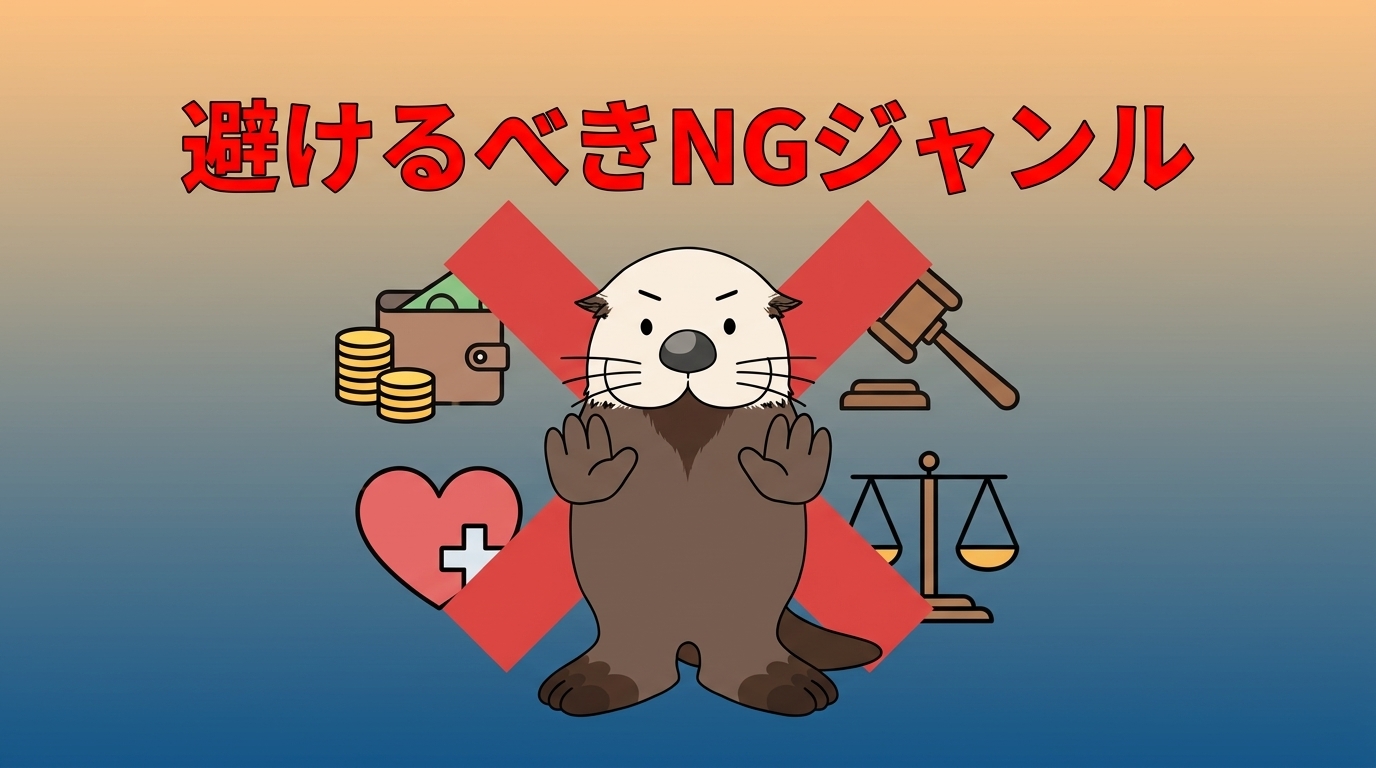 初心者が避けるべきNGジャンル