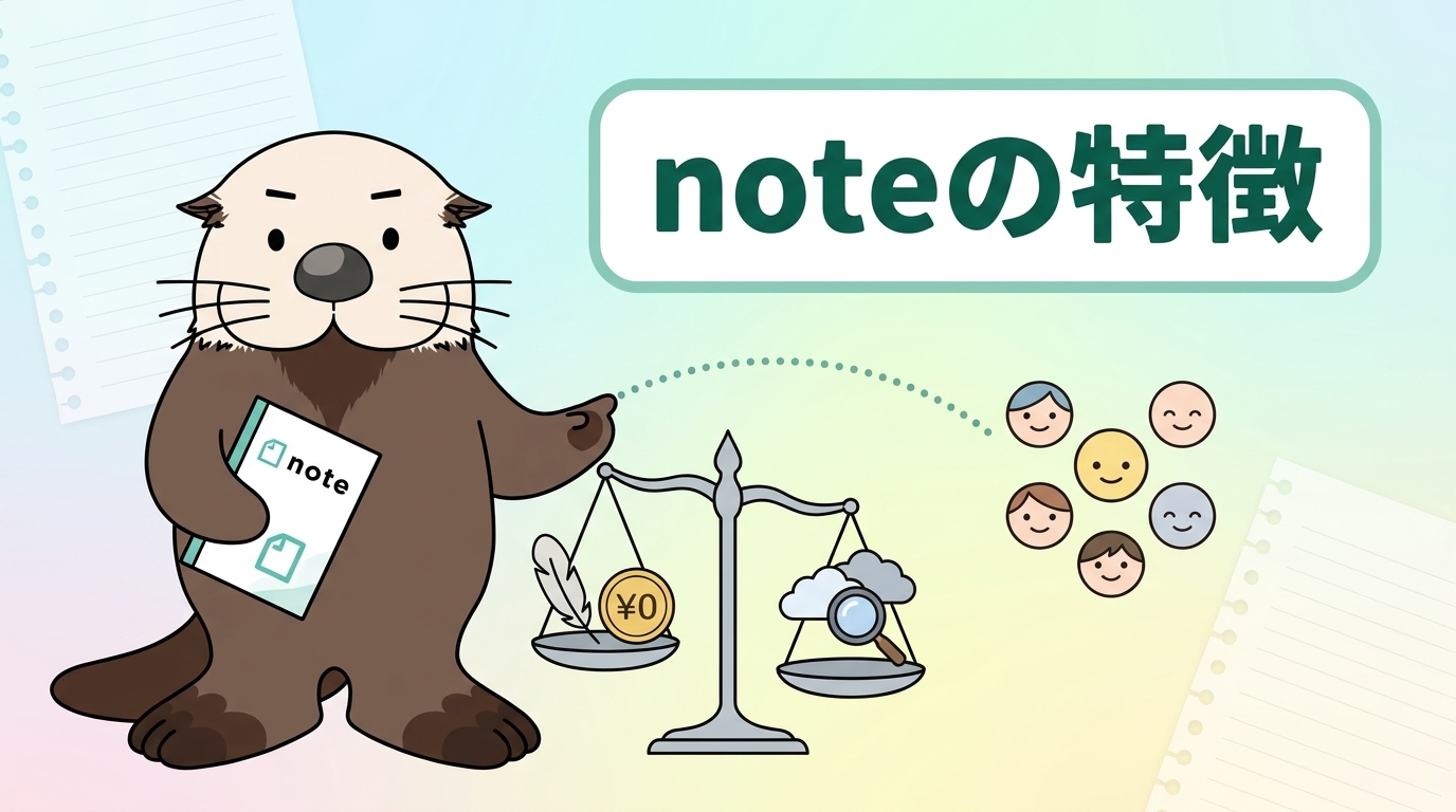 noteの特徴とメリット・デメリット