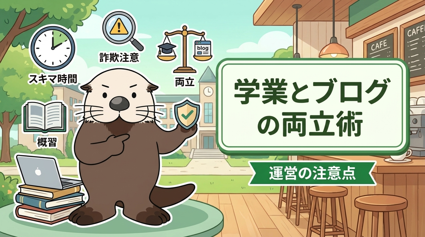 大学生がブログを運営する際の注意点