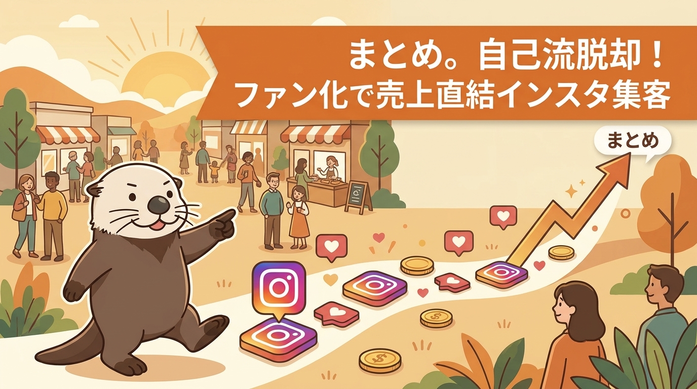 インスタ集客のまとめを表す見出し画像