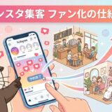 インスタ集客でファン化する仕組みを解説する記事のアイキャッチ