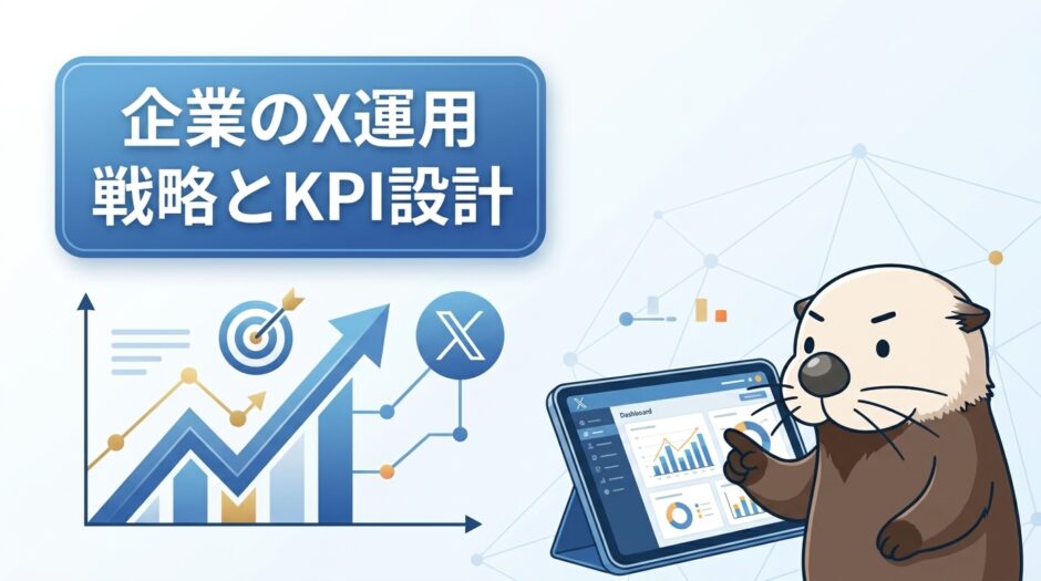 企業のX運用 戦略とKPI設計のアイキャッチ