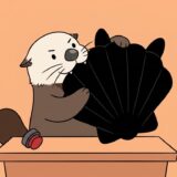 早押しボタンを放置してホタテのシルエットにかじりつくラッコ