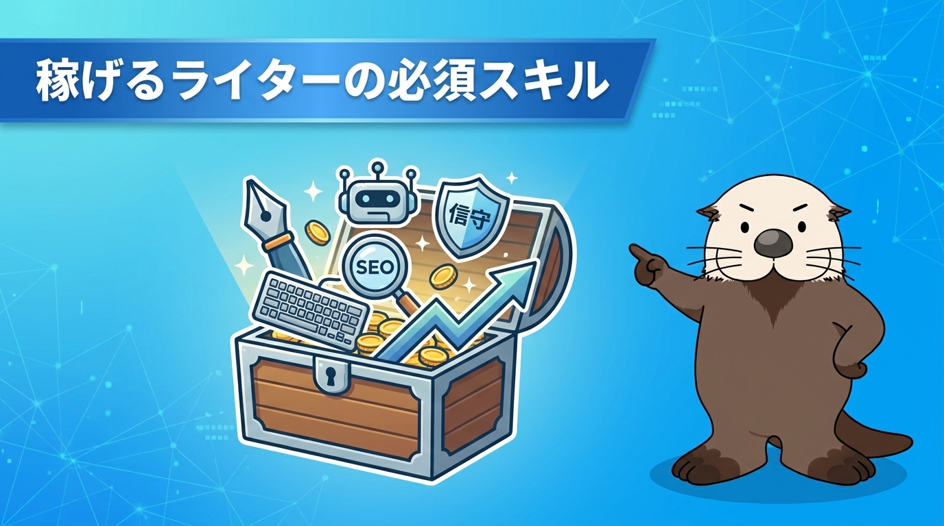 稼げるWebライターになるための必須スキルと解決策