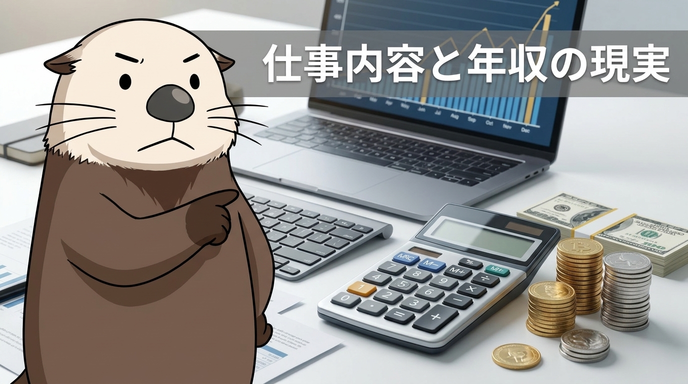 Webライターの仕事内容と年収の現実の見出し画像