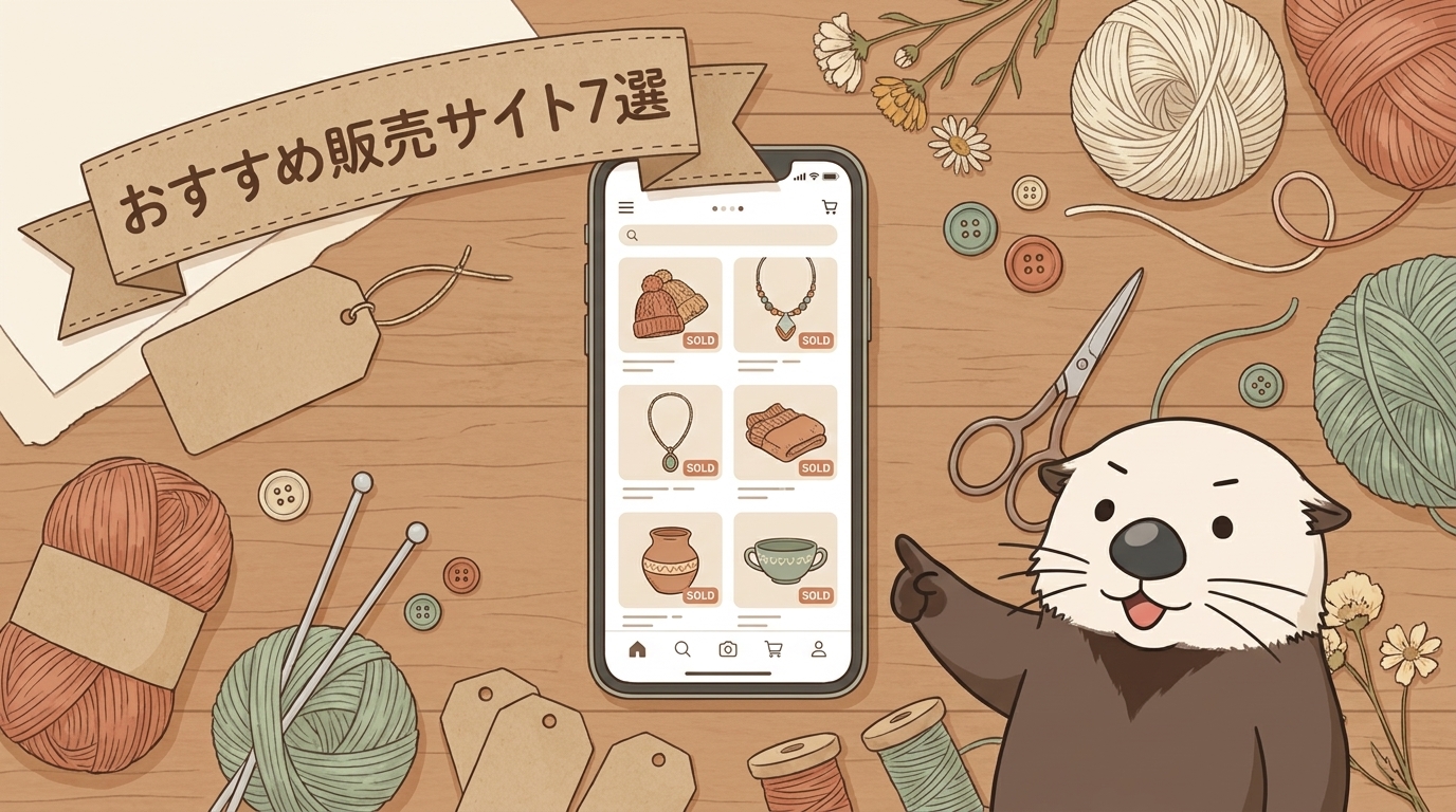 おすすめハンドメイド販売サイト7選