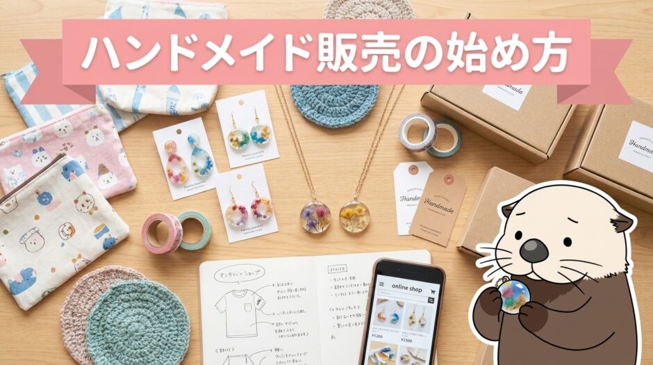 ハンドメイド販売の始め方