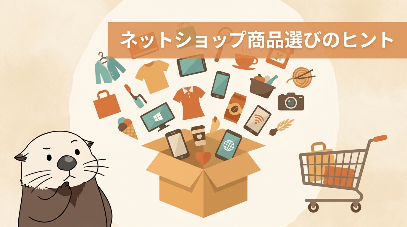 ネットショップで何を売るか まとめ