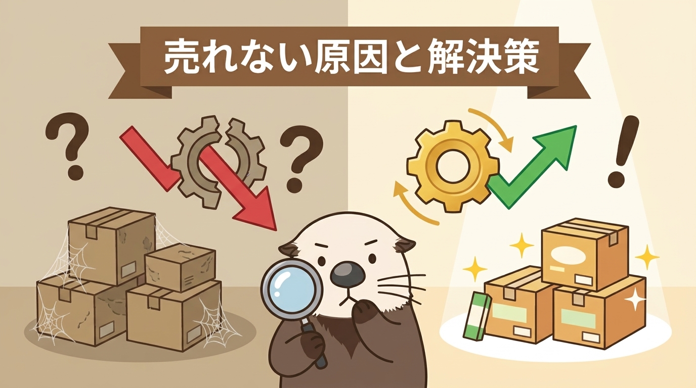 売れるはずの商品が売れない原因と解決策