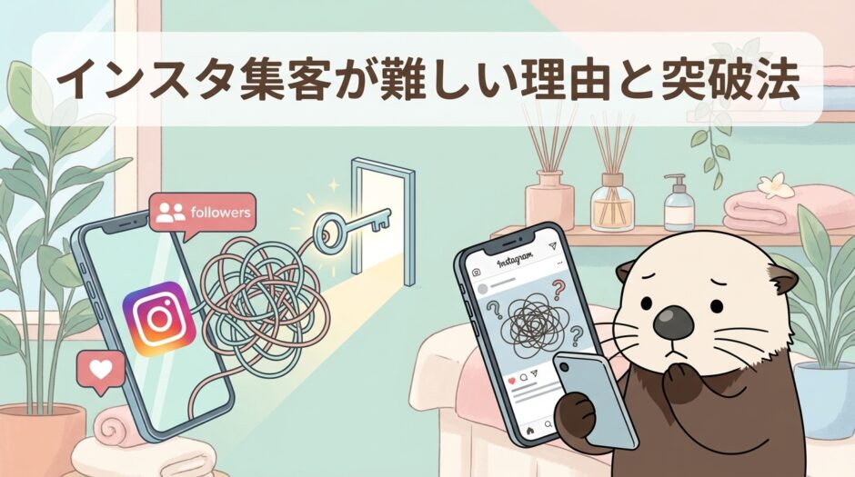 インスタ集客が難しい理由と突破法