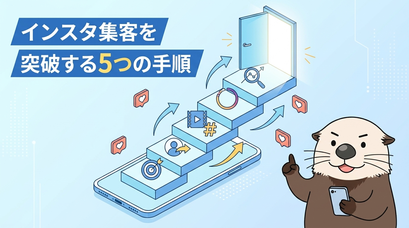難しいインスタ集客を突破する5つのコツと手順