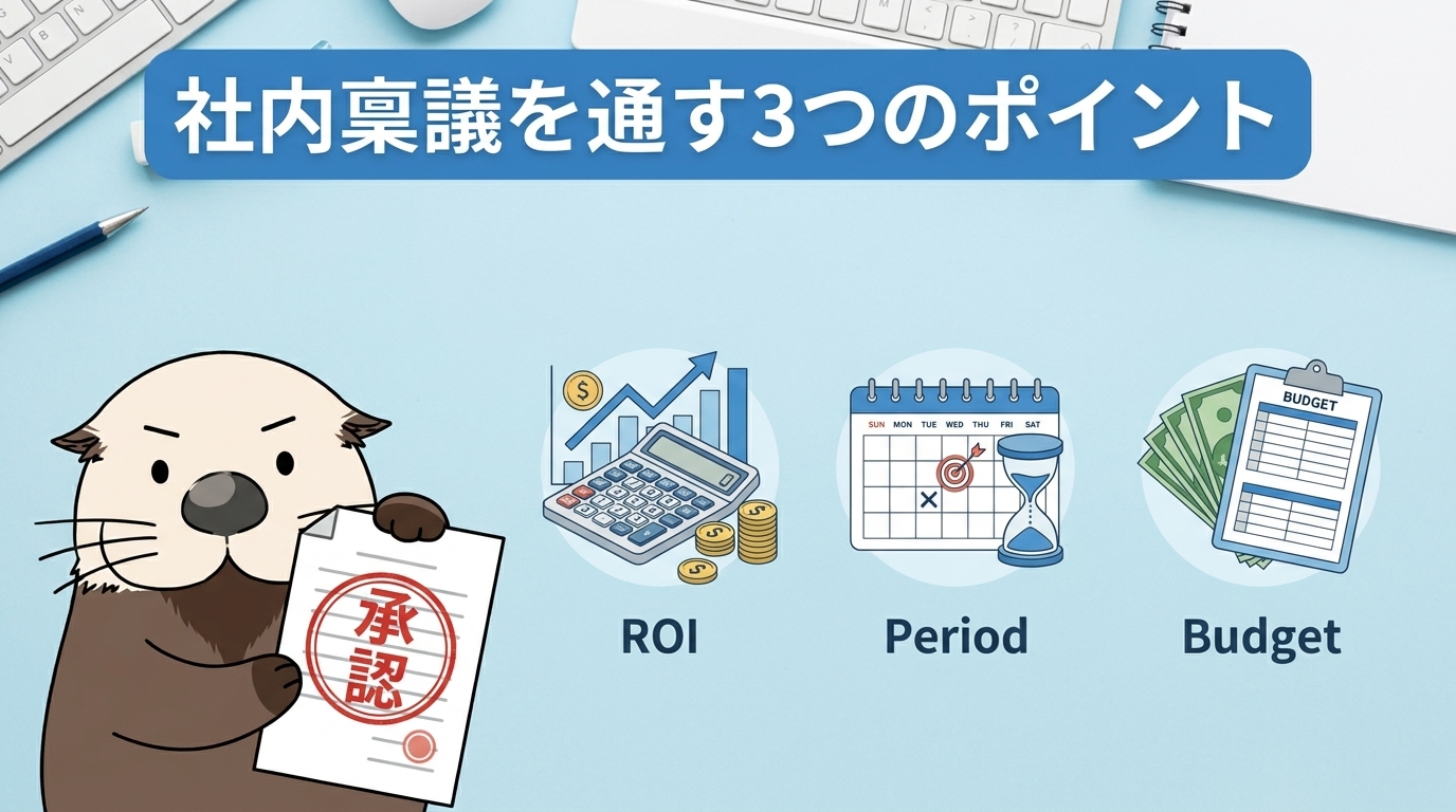 オウンドメディアの企画書・社内稟議を通す3つのポイント
