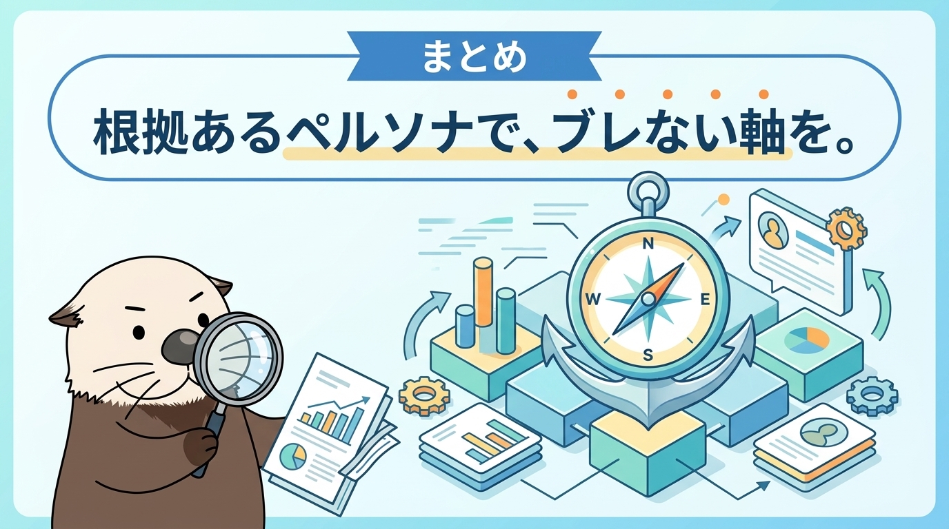 根拠のあるペルソナでブレない施策の軸をつくろう