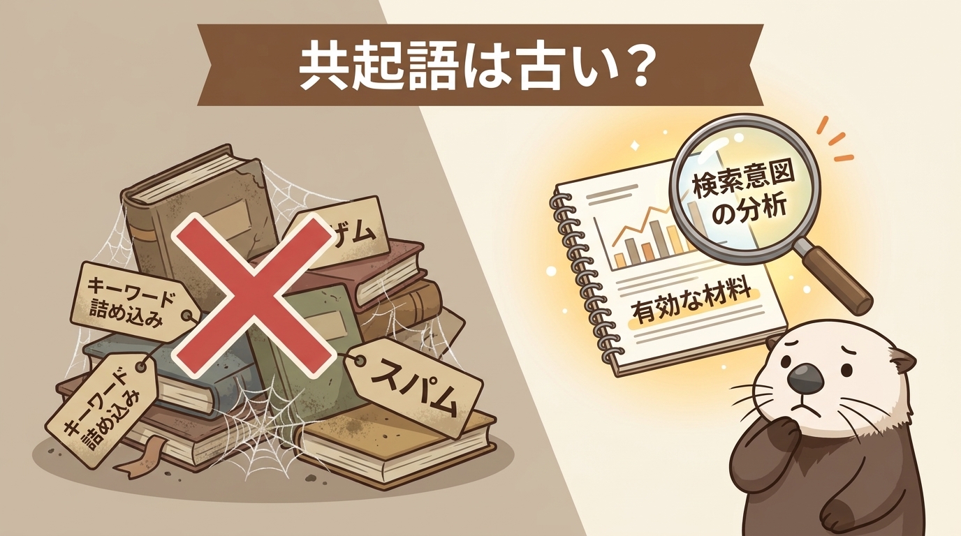 共起語のSEO対策は古い？意味がないと言われる理由と本当の効果