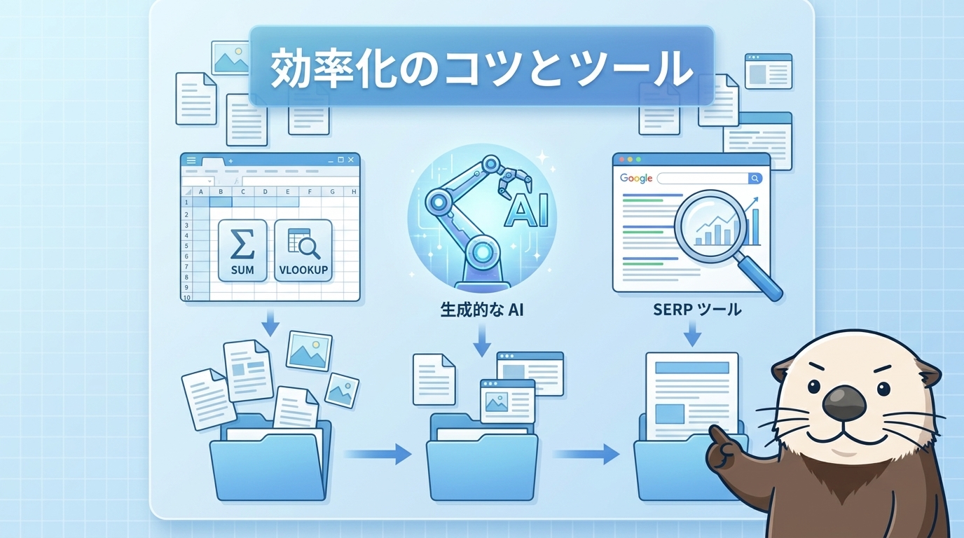 グルーピングを効率化するコツとツール