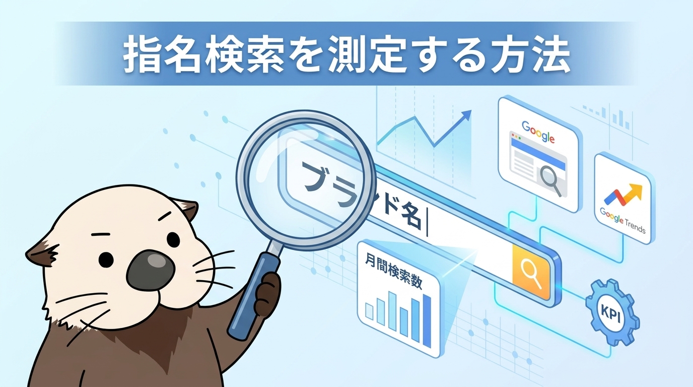 指名検索を測定する方法