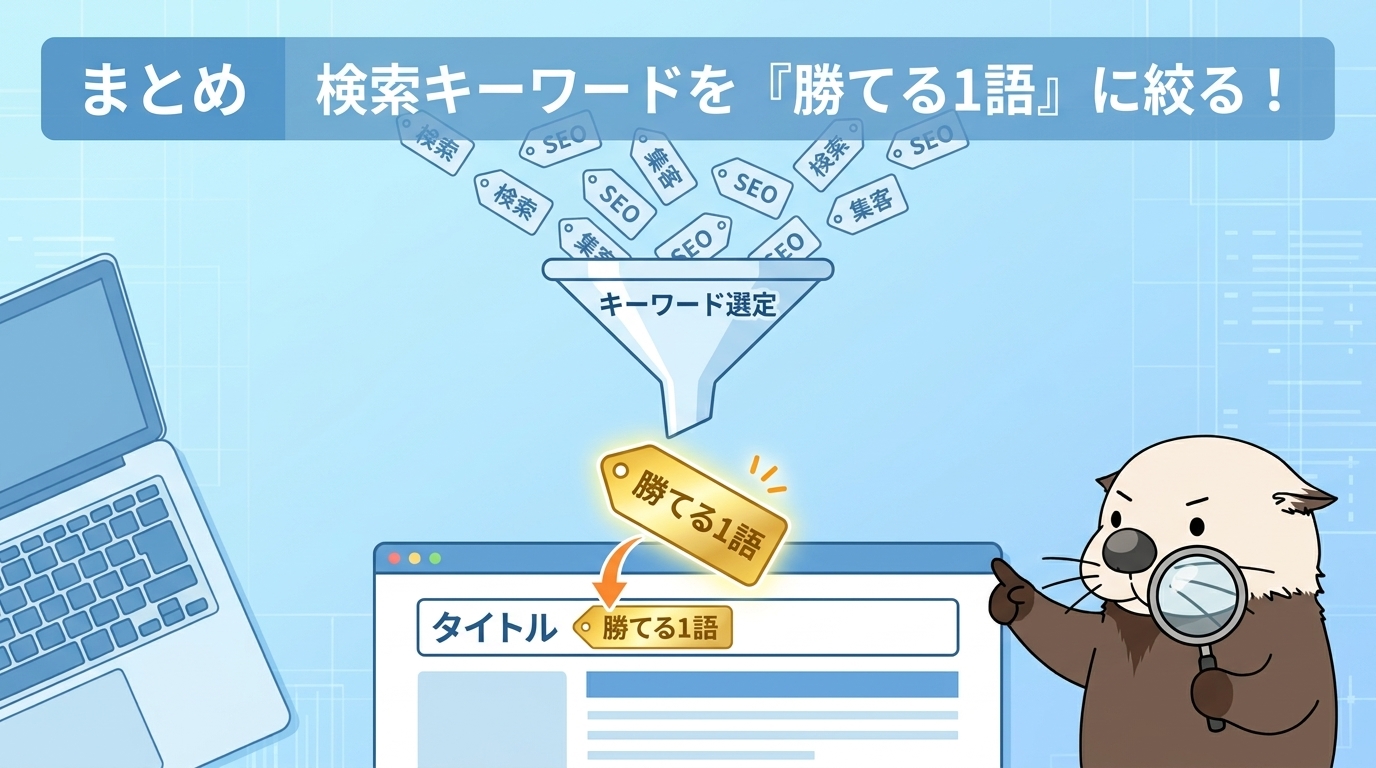YouTubeキーワード検索のまとめ