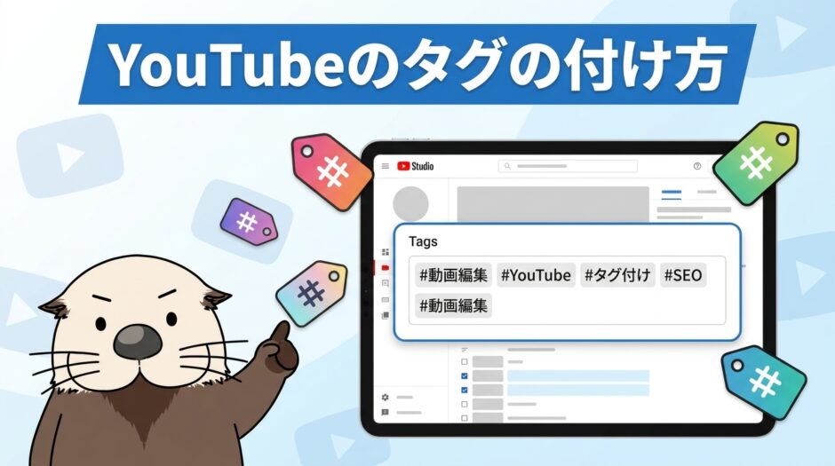 YouTubeのタグの付け方とは？効果的な選び方と設定手順を解説